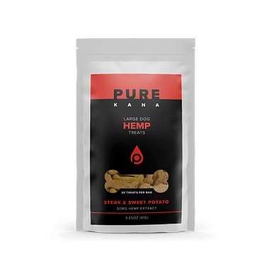 Purkana Small Dog Steak & Sweet Potatoes Hemp Treats